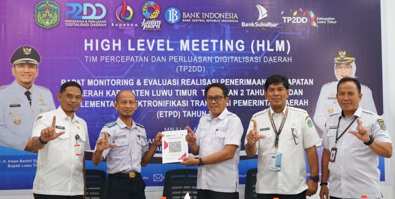 Perkuat Upaya Penigkatan PAD, Pemkab Lutim Dorong Percepatan Transaksi Digital