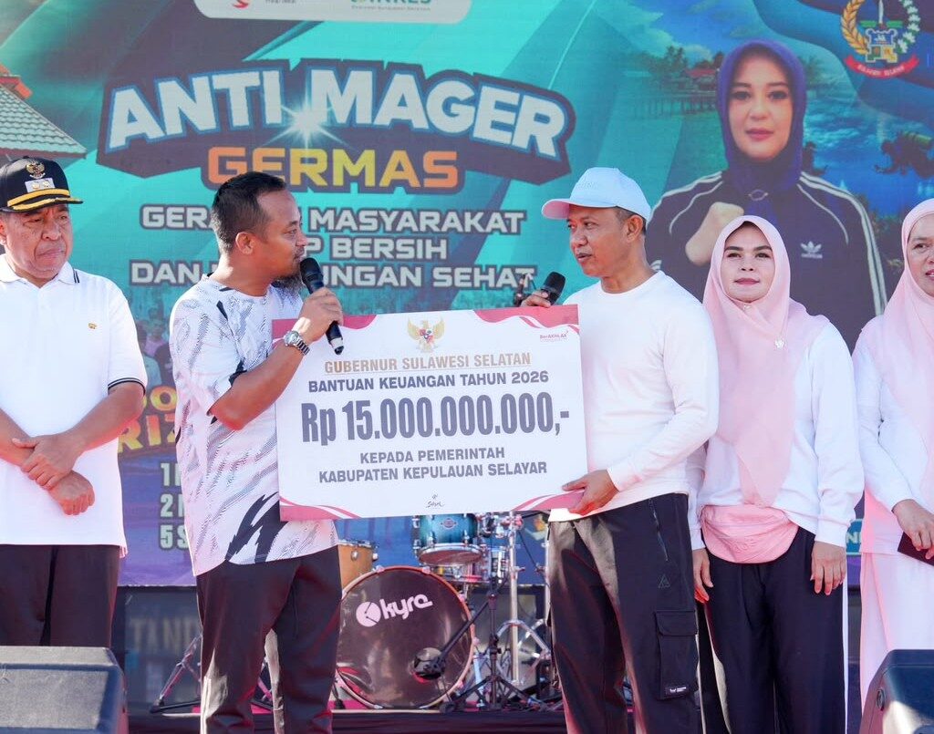 Pemprov Sulsel Barikan Bantuan Keuangan 15 Miliar ke Selayar
