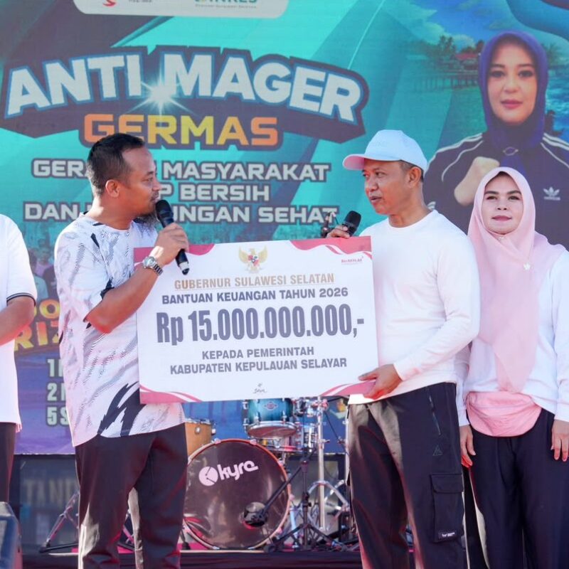 Pemprov Sulsel Barikan Bantuan Keuangan 15 Miliar ke Selayar
