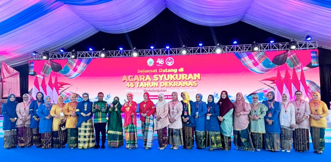 Dekranasda Luwu Timur Promosikan Kriya Unggulan di Puncak HUT ke-46 Dekranas