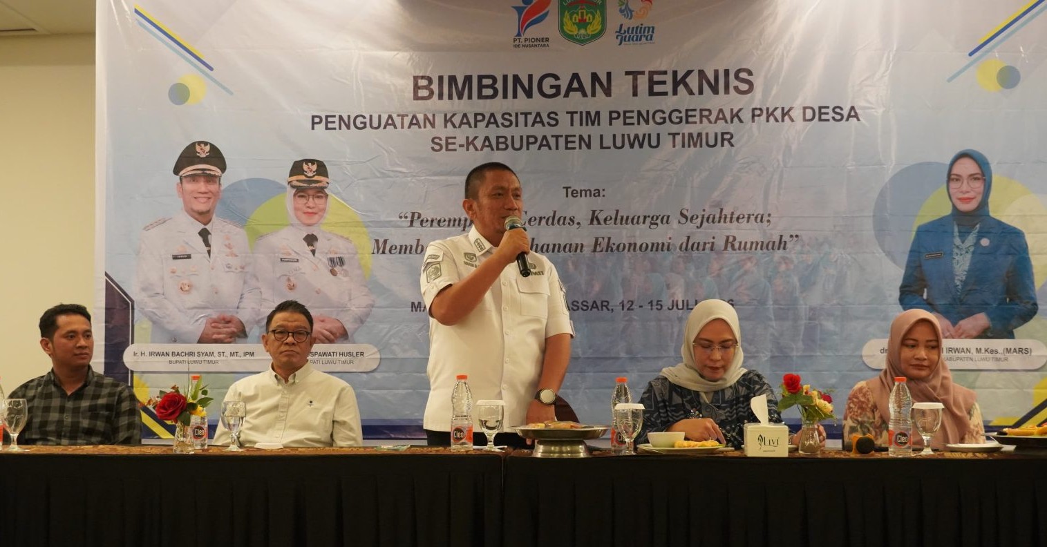 Bupati Lutim Minta PKK Tingkatkan Perhatian kepada Warga