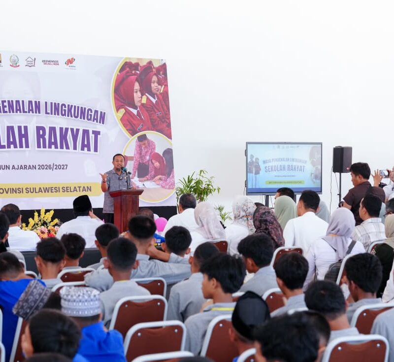 Gubernur Andi Sudirman Resmi Buka MPLS Sekolah Rakyat Terintegrasi 3 Sulsel, 270 Siswa Siap Wujudkan Mimpi Gubernur Andi Sudirman Resmi Buka MPLS Sekolah Rakyat Terintegrasi 3 Sulsel, 270 Siswa Siap Wujudkan Mimpi