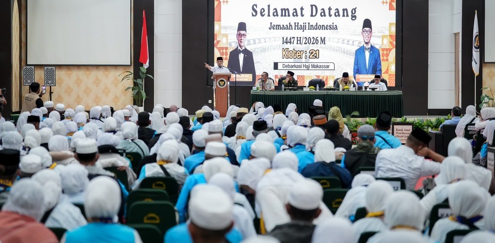 Sambut 392 Jemaah Haji Kloter 21, Ini Pesan Gubernur Sulsel