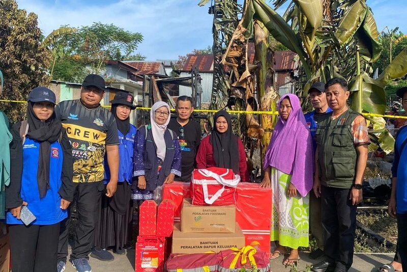 Gubernur Sulsel Kirim Bantuan untuk Korban Kebakaran di Parepare