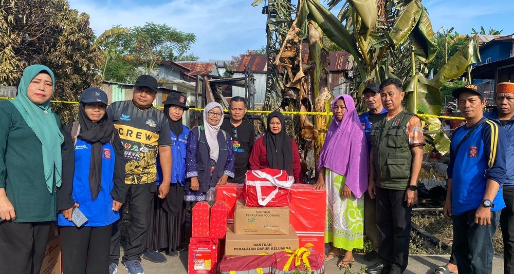 Gubernur Sulsel Kirim Bantuan untuk Korban Kebakaran di Parepare