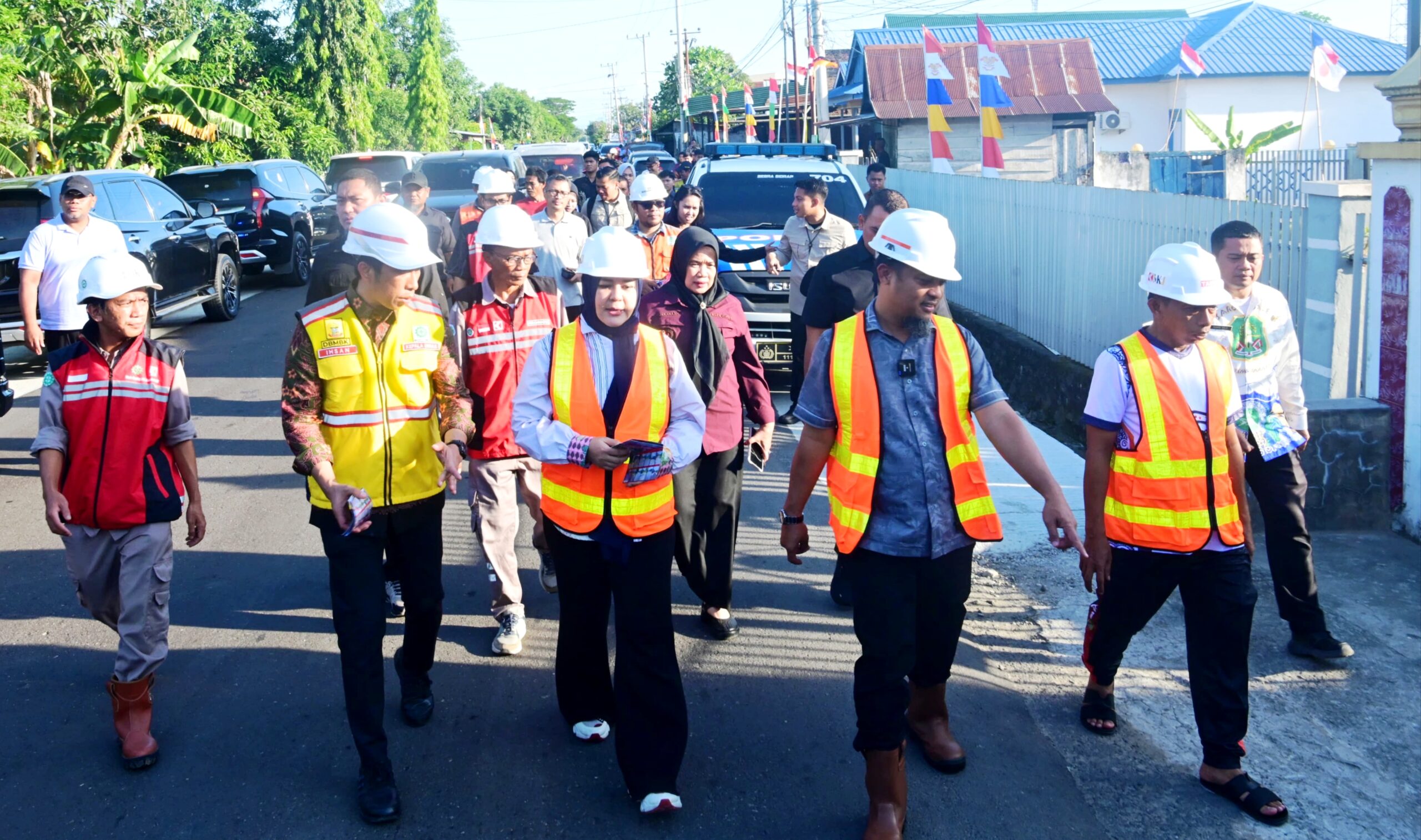 Gubernur dan Wagub Sulsel Tinjau Progres Jalan di Sidrap, Ruas Pangkajene-Rappang Dipacu Rampung