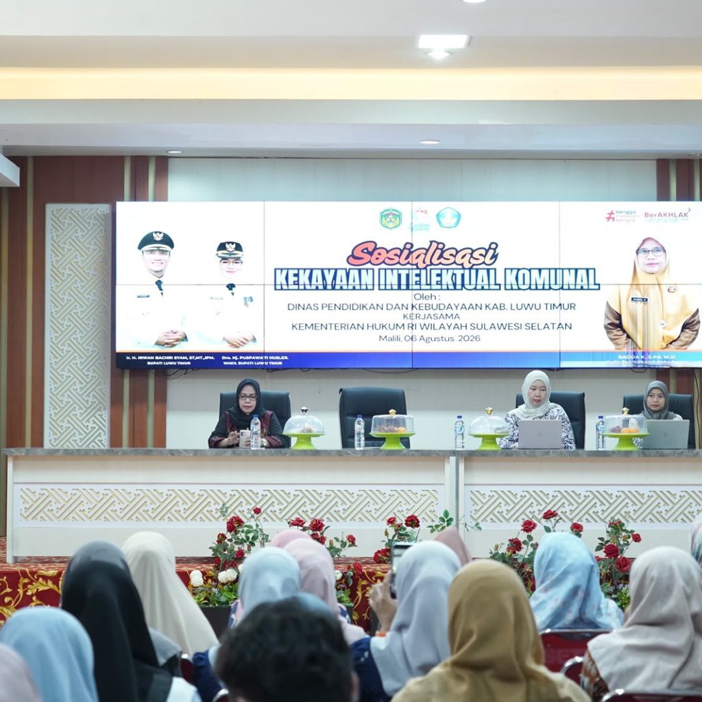 Lindungi Warisan Budaya dan Dorong Ekonomi Kreatif, Pemkab Lutim Sosialisasikan KIK