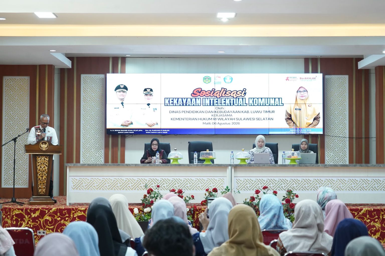 Lindungi Warisan Budaya dan Dorong Ekonomi Kreatif, Pemkab Lutim Sosialisasikan KIK