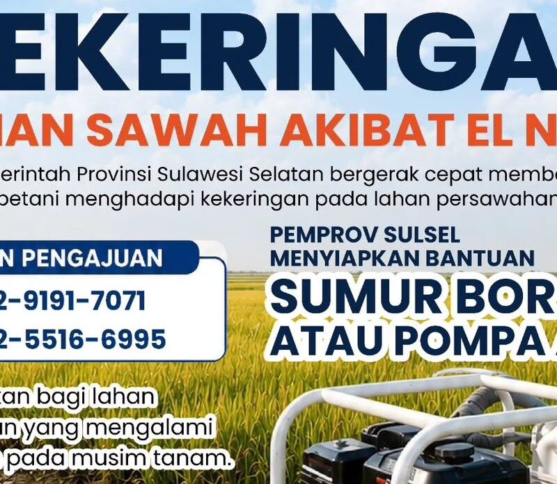 Hadapi Ancaman Kekeringan, Ini Langkah Cepat Penanganan Pemprov Sulsel Hadapi Ancaman Kekeringan, Ini Langkah Cepat Penanganan Pemprov Sulsel