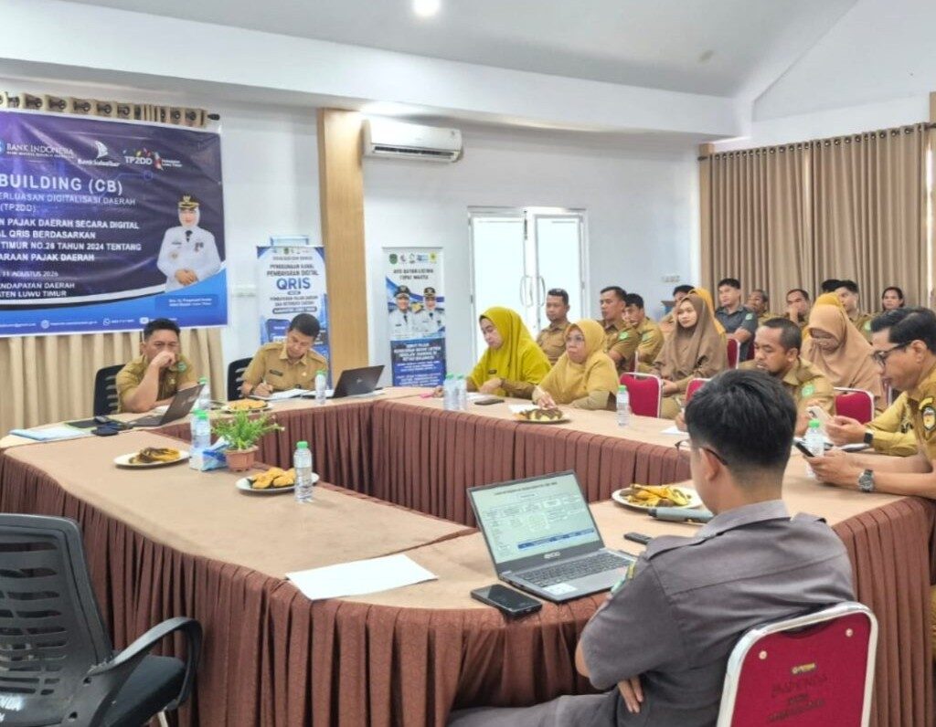 Perkuat Pemahaman Perubahan Regulasi Pajak, Bapenda Lutim Gelar Capacity Building