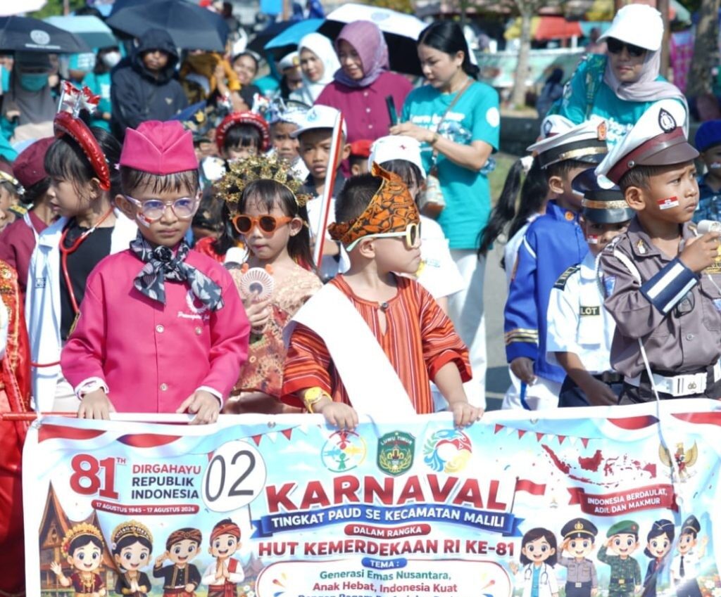 Masyarakat Malili Semarakkan HUT Kemerdekaan RI ke-81 Tahun