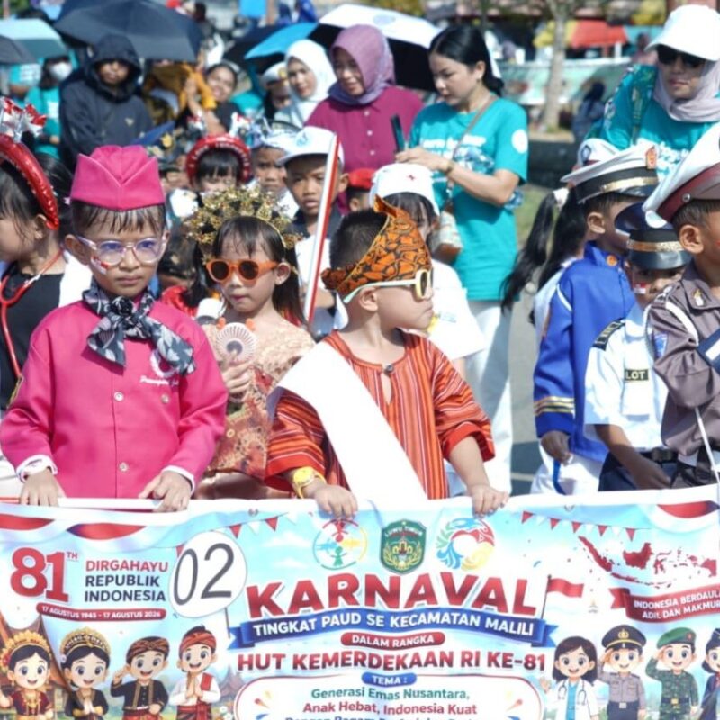 Masyarakat Malili Semarakkan HUT Kemerdekaan RI ke-81 Tahun