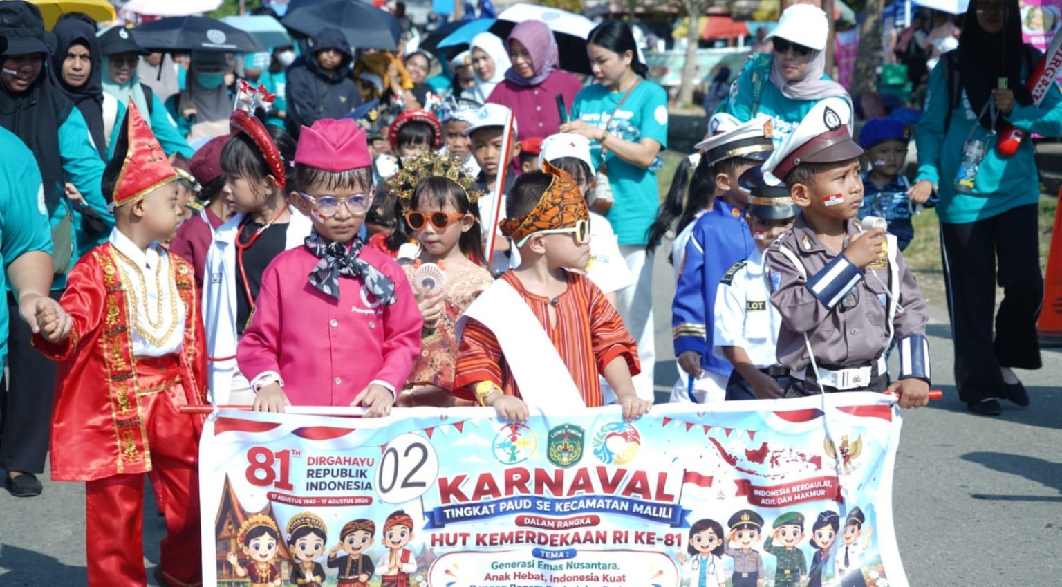 Masyarakat Malili Semarakkan HUT Kemerdekaan RI ke-81 Tahun