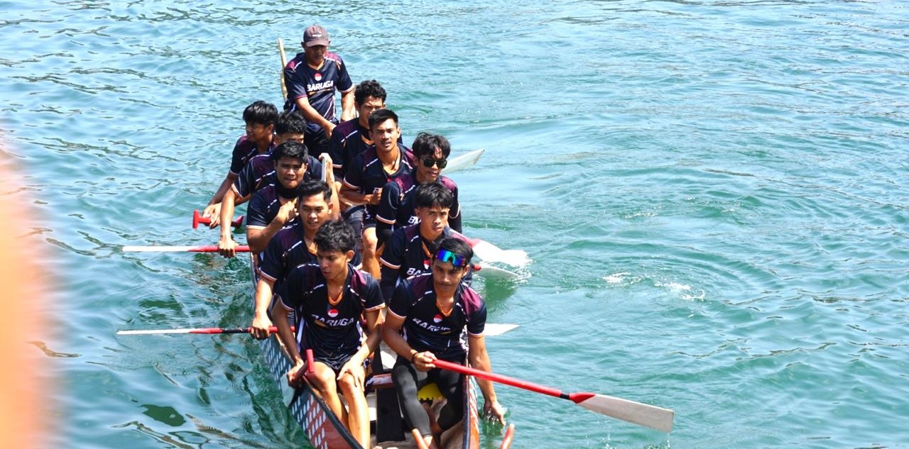 Semarakkan HUT RI, Pemkab Lutim Gelar Lomba Dayung