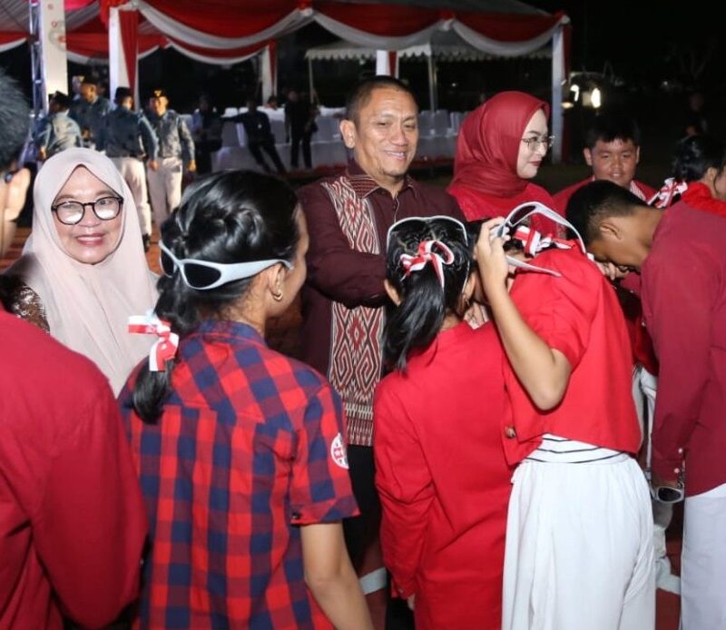 Malam Resepsi Kenegaraan, Bupati Lutim Apresiasi Suksesnya Peringatan HUT RI ke-81