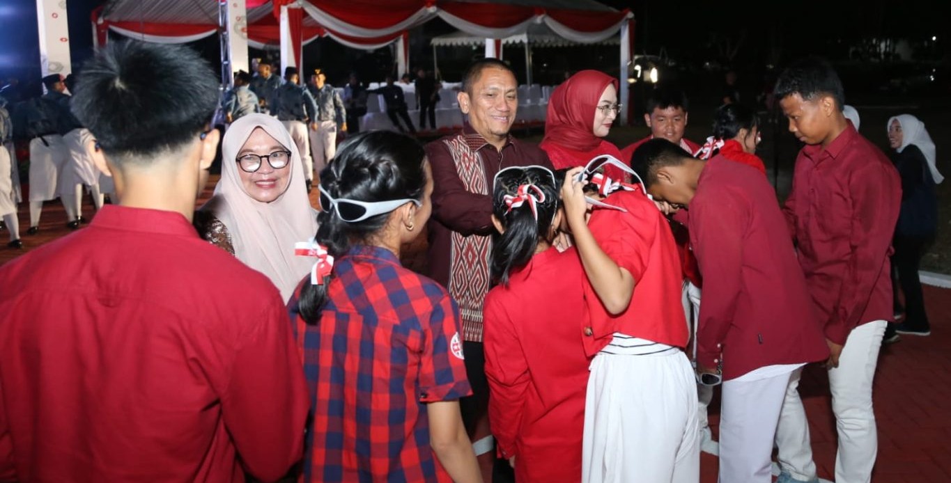 Malam Resepsi Kenegaraan, Bupati Lutim Apresiasi Suksesnya Peringatan HUT RI ke-81
