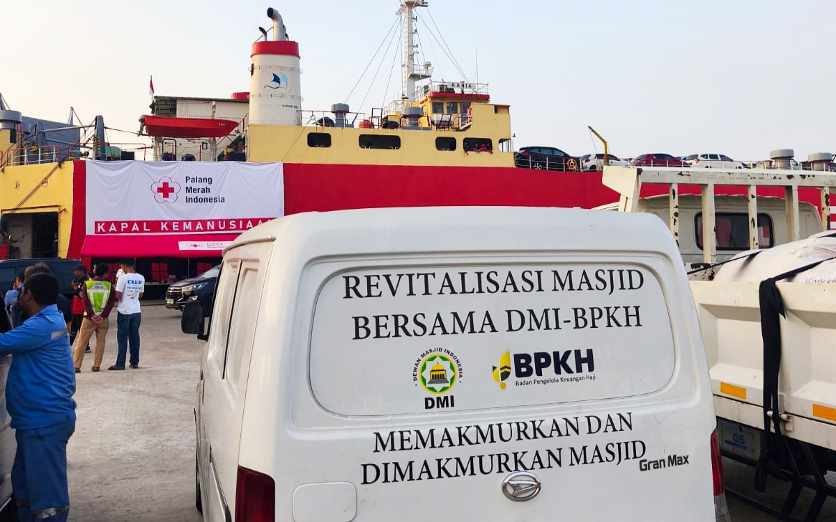 PP DMI Kirim Ribuan Perlengkapan Salat untuk Korban Gempa NTT