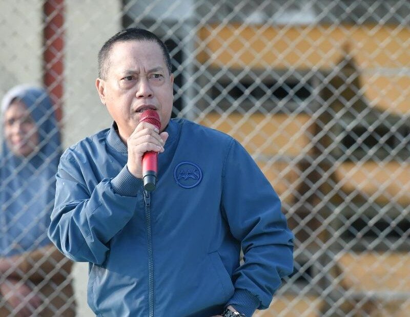 Buka Voli Cup I Sukamaju, Sekda Lutra Dorong Jadi Wadah Pembinaan Atlet
