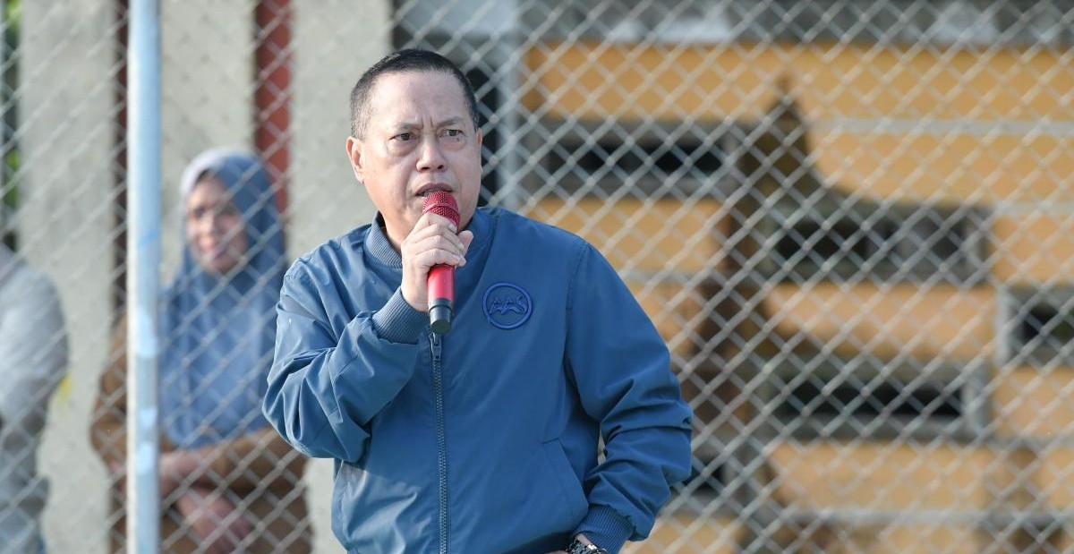 Buka Voli Cup I Sukamaju, Sekda Lutra Dorong Jadi Wadah Pembinaan Atlet