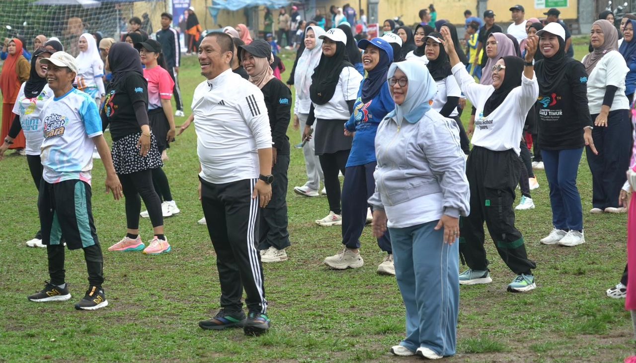 Sasar Kecamatan Wotu, Safari SSJ Biasakan Masyarakat Hidup Sehat