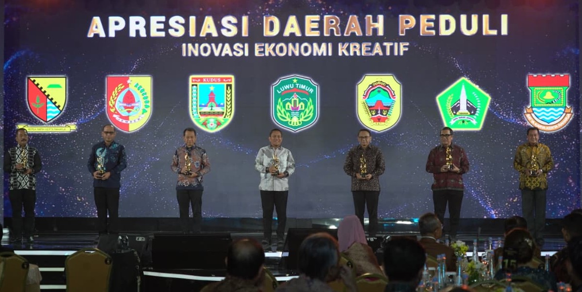 Ibas Bawa Luwu Timur Raih Penghargaan Daerah Peduli Ekonomi Kreatif Kompas TV
