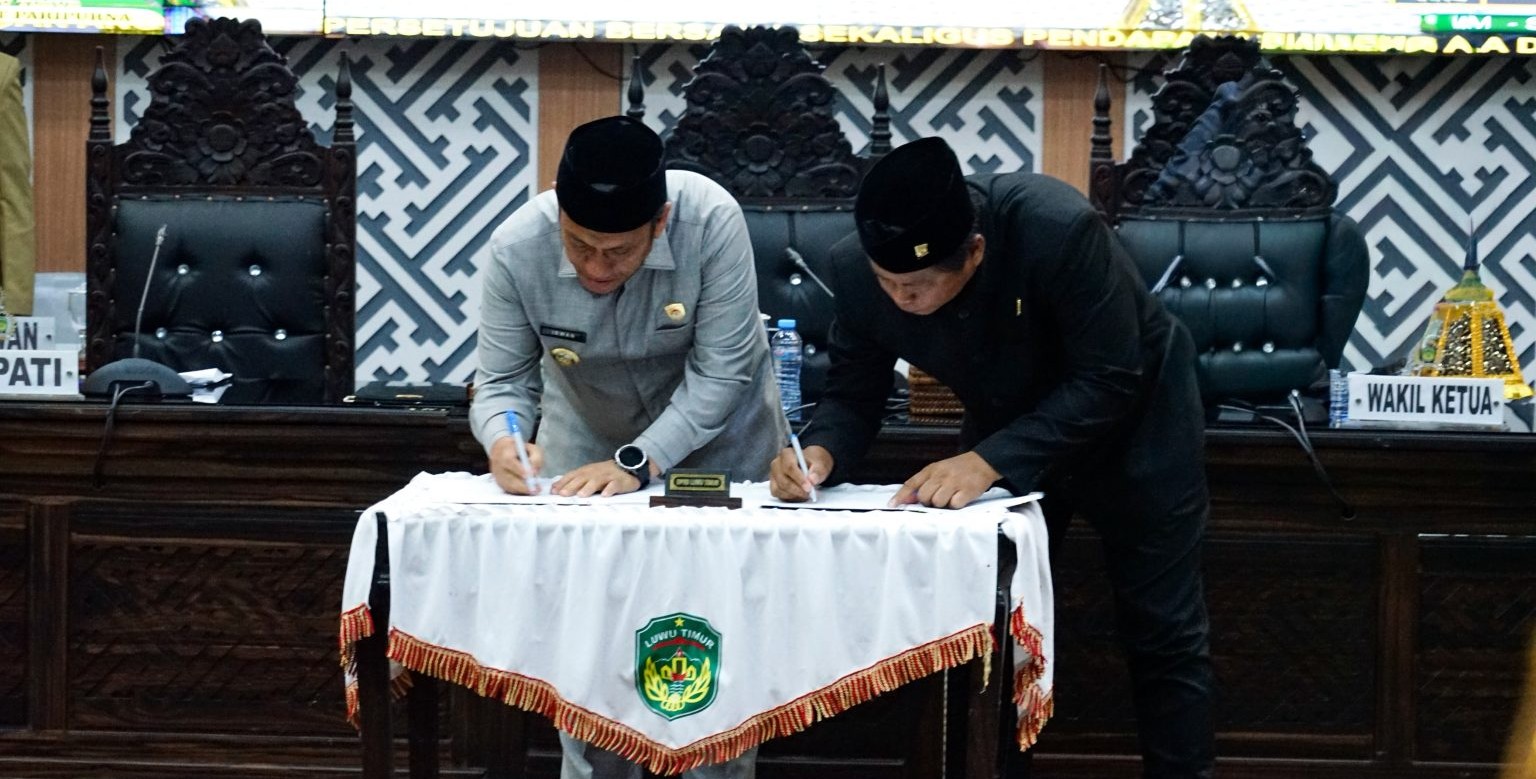 Perubahan APBD 2026 Disepakati, Bupati Lutim: Anggaran Harus Berdampak ke Masyarakat
