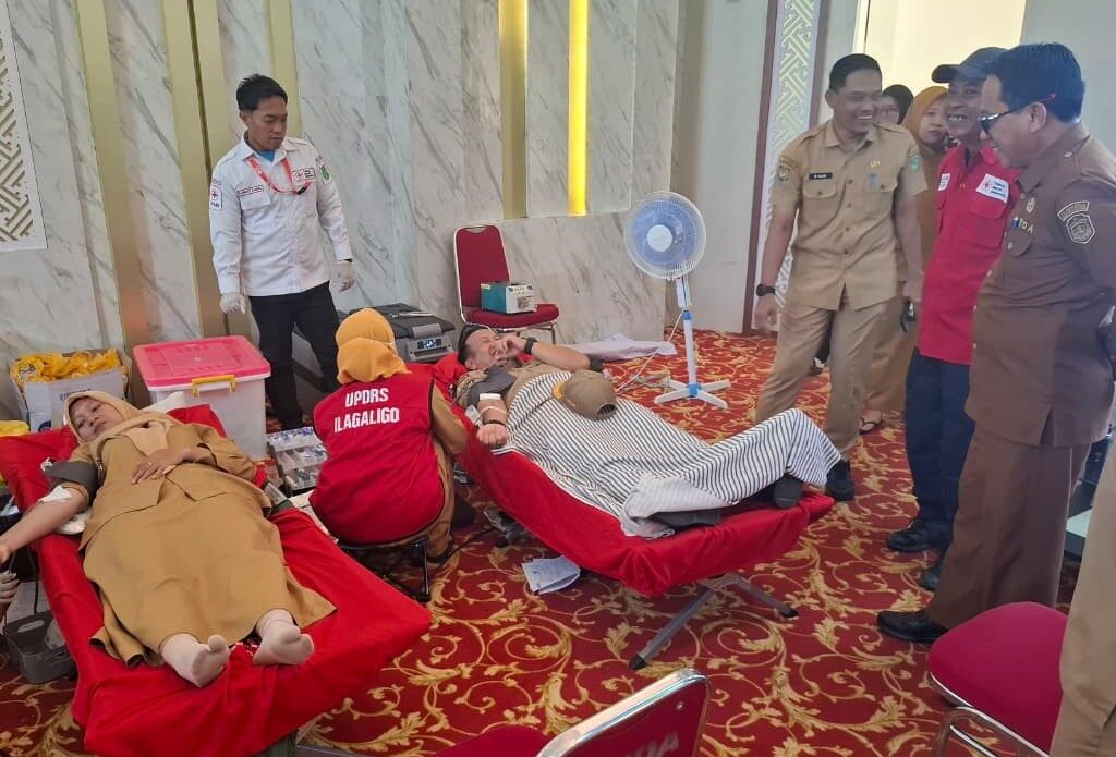 Pastikan Stok Darah Aman, Pemkab Lutim Gandeng PMI Gelar Donor Darah ASN