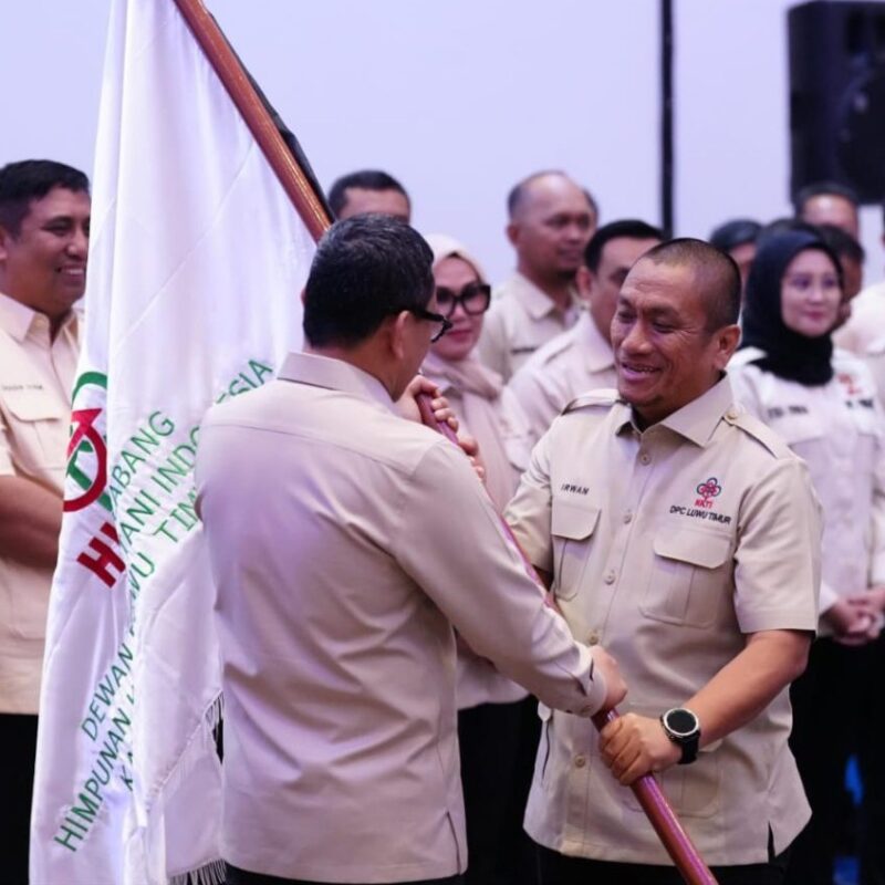 Dilantik Jadi Ketua HKTI Lutim, Ibas Tegaskan Komitmen Perjuangkan Petani