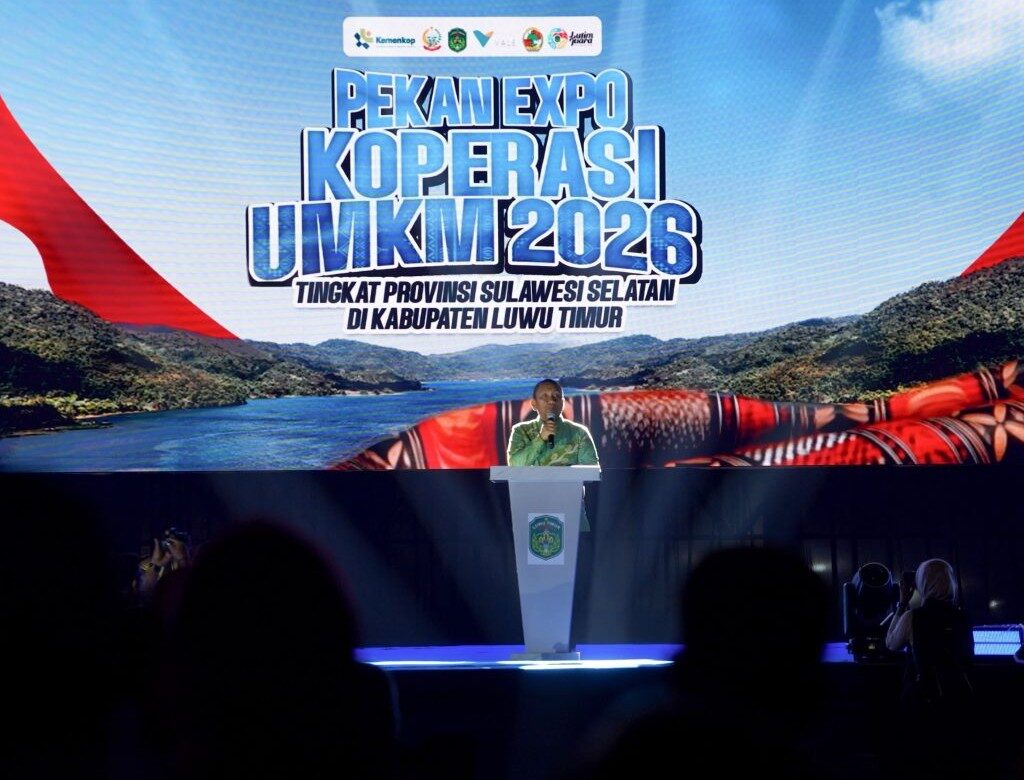Expo K-UMKM Sulsel 2026 Dibuka, Luwu Timur Bidik Kerja Sama dan Pasar Baru
