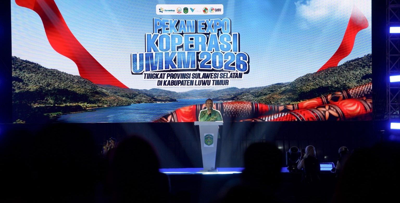 Expo K-UMKM Sulsel 2026 Dibuka, Luwu Timur Bidik Kerja Sama dan Pasar Baru