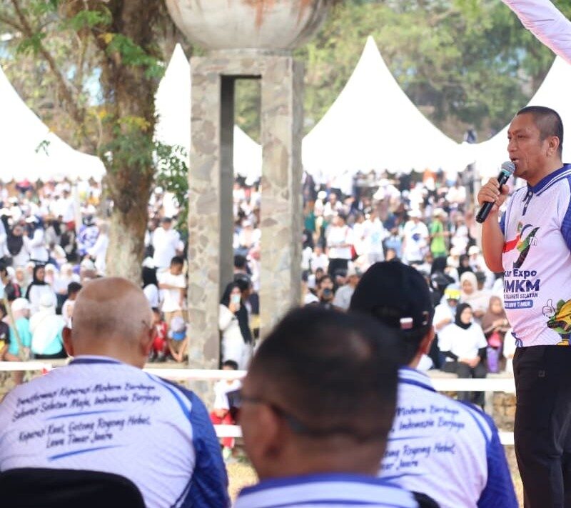 Ribuan Peserta Padati Jalan Sehat Anti Mager di Sorowako Ribuan Peserta Padati Jalan Sehat Anti Mager di Sorowako