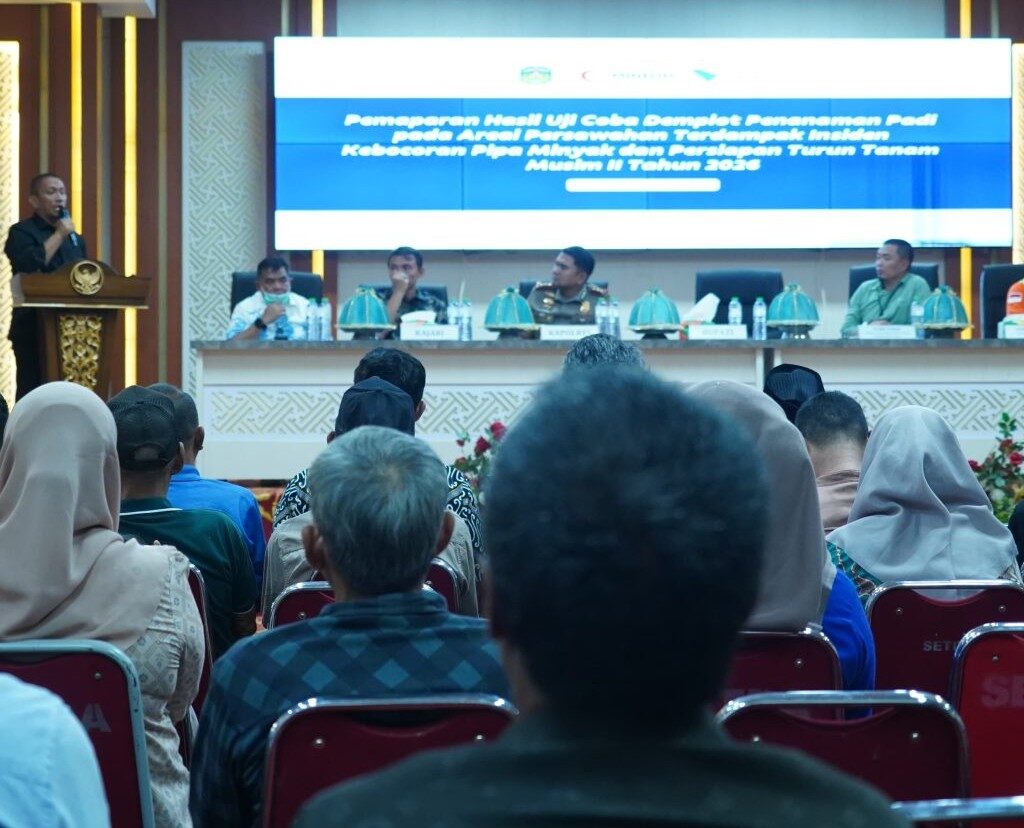Hasil Demplot Padi di Towuti Positif, Bupati Lutim Dorong Tanam Musim II