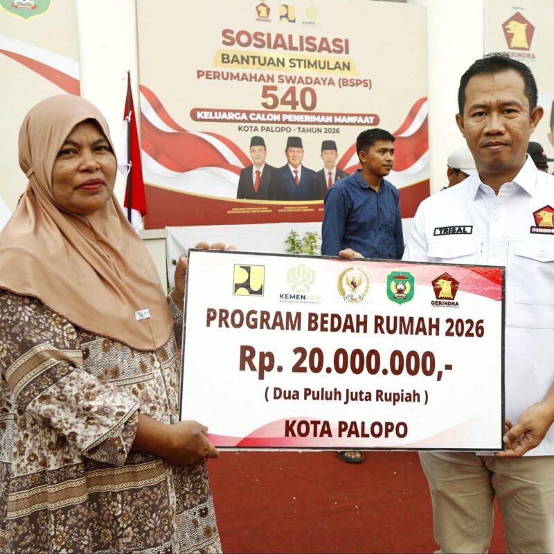 840 Warga Palopo Akan Nikmati Bantuan Bedah Rumah, Gerindra Sumbang 540 Paket Kuota Aspirasi 840 Warga Palopo Akan Nikmati Bantuan Bedah Rumah, Gerindra Sumbang 540 Paket Kuota Aspirasi